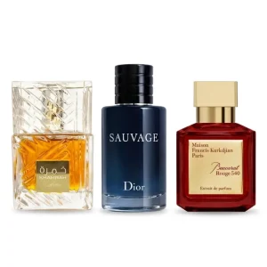 Khamrah + Sauvage + Baccarat Rouge 540