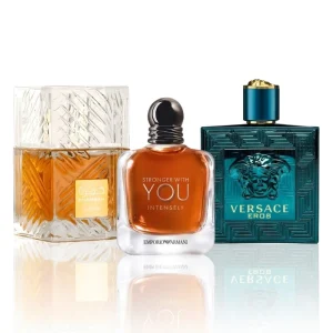Khamrah + Stronger With You Intensely + Versace Eros