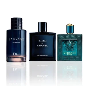 Sauvage + Bleu de Chanel + Versace Eros