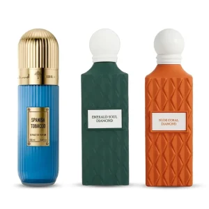 Spanish Tobacco + Emerald Soul Diamond + Nude Coral Diamond